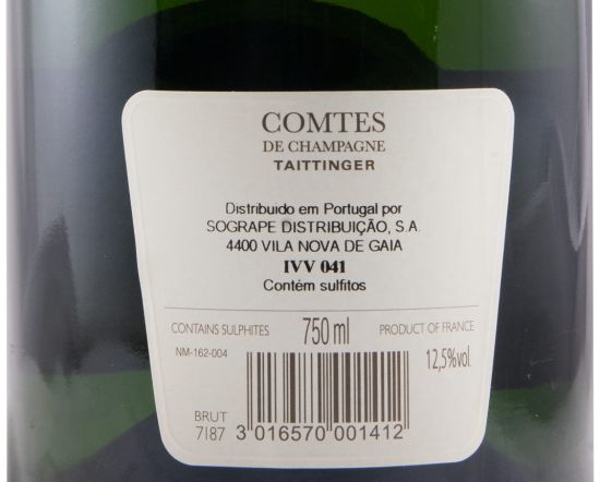 2008 Champagne Taittinger Comtes Blanc de Blancs Brut