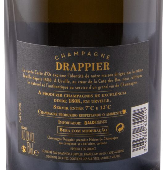 Champagne Drappier Carte d'Or Bruto