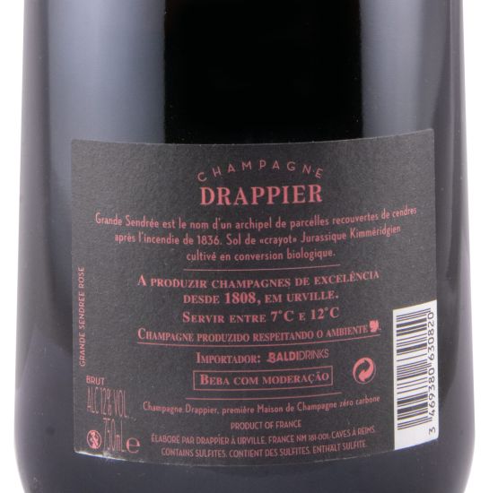 2010 Champagne Drappier Grande Sendrée Bruto rosé
