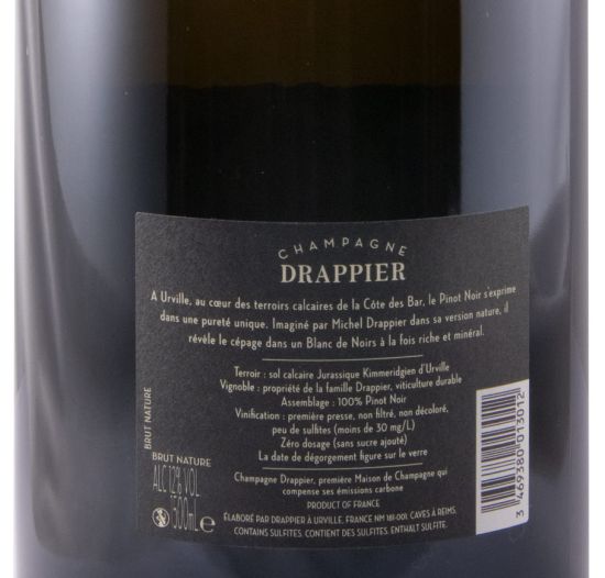 Champagne Drappier Bruto Natural 1,5L