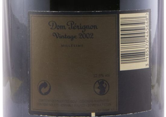 2002 Champagne Dom Pérignon Brut