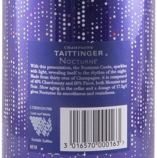 Champagne Taittinger Nocturne Seco