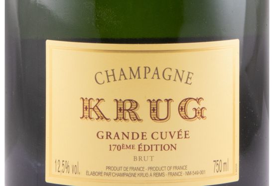 Champagne Krug 170ème Édition Grand Cuvée Bruto