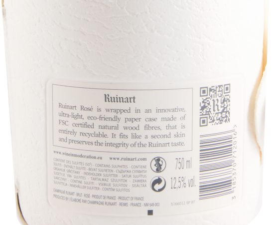 Champagne Ruinart Second Skin Brut rosé