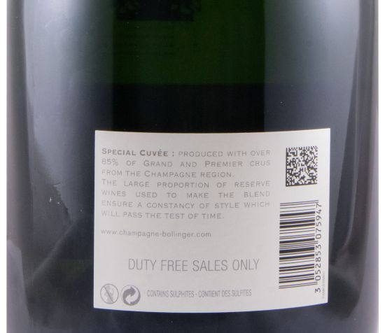 Champage Bollinger Special Cuvée Bruto 1,5L