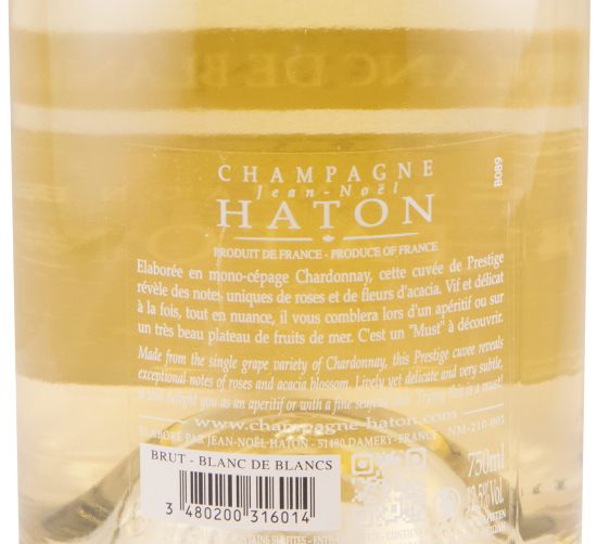 Champagne Haton Blanc de Blancs Bruto