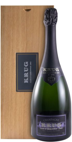 2002 Champagne Krug Clos d'Ambonnay Blanc de Noirs Bruto