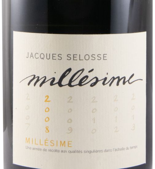 2008 Champagne Jacques Selosse Millésime Extra Brut