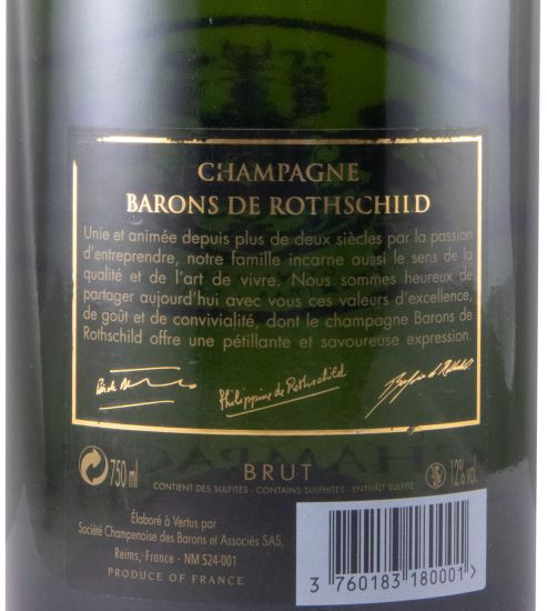 Champagne Barons de Rothschild Blanc de Blancs Bruto
