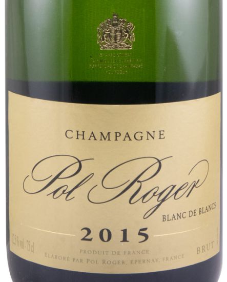 2015 Champagne Pol Roger Blanc de Blancs Bruto