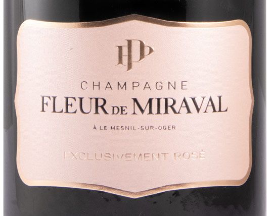 Champagne Fleur de Miraval ER3 Edição 2022 Bruto rosé