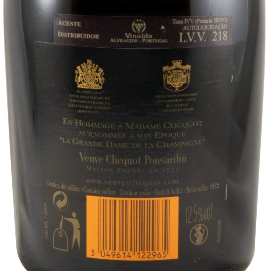 2004 Champagne Veuve Clicquot La Grand Dame Bruto