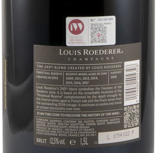 Champagne Louis Roederer Collection 243 Bruto 1,5L