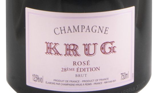 Champagne Krug 28ème Édition Bruto rosé
