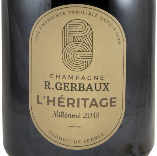 2018 Champagne R. Gerbaux L'Heritage Millésimé Extra Bruto
