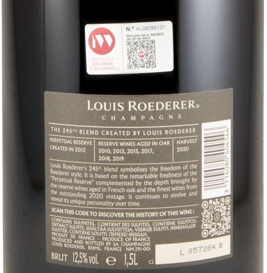 Champagne Louis Roederer Collection 245 Bruto 1,5L