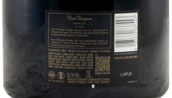 2013 Champagne Dom Pérignon Bruto 3L