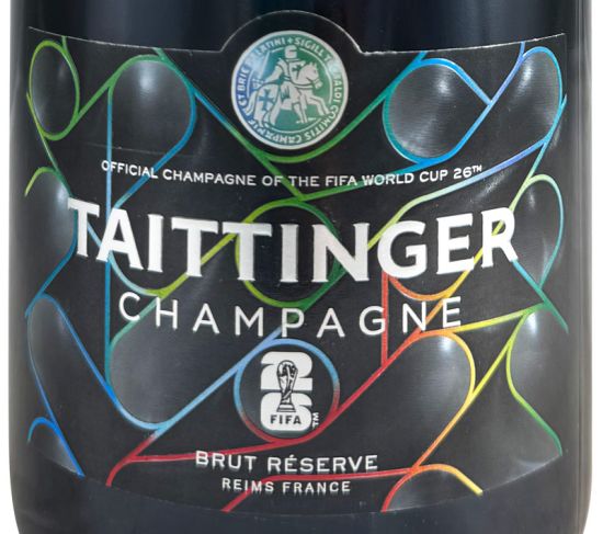 Champagne Taittinger FIFA World Cup 2026 Réserve Limited Edition Brut