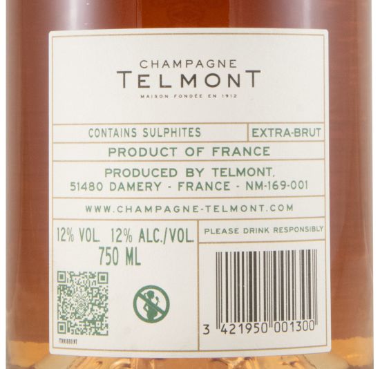Champagne Telmont Réserve Bruto rosé