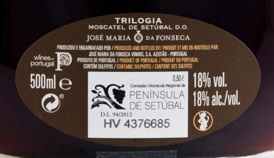 セトゥーバルのモスカテル・トリロジー 50cl
