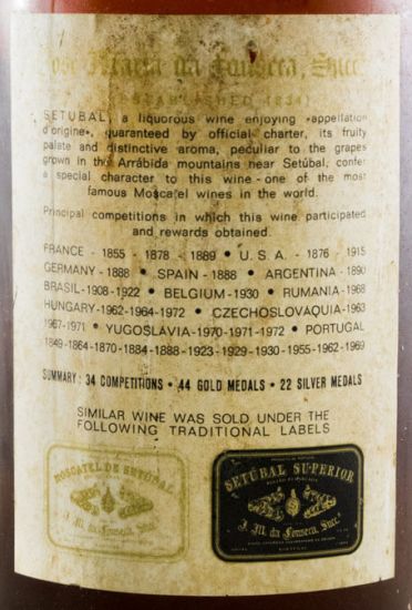 Moscatel de Setúbal José Maria da Fonseca 6 years (bottled in 1973)