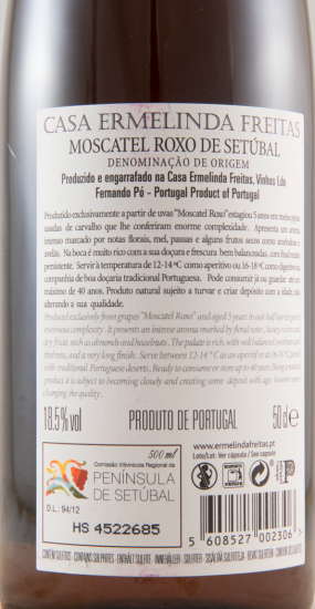 2010 Moscatel Roxo de Setúbal Casa Ermelinda Freitas Superior 50cl