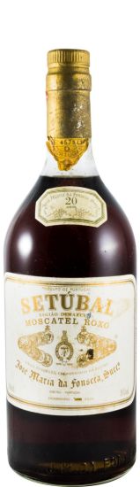 Moscatel Roxo de Setúbal José Maria da Fonseca 20 anos (engarrafado em 1989)