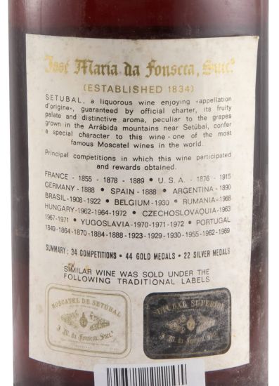 1948 Moscatel Roxo de Setúbal José Maria da Fonseca