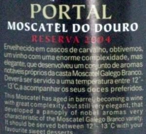 2004 Moscatel do Douro Quinta do Portal Reserva