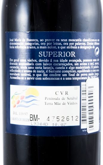 1962 Moscatel de Setúbal José Maria da Fonseca 50cl