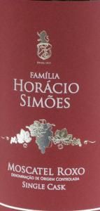Moscatel Roxo de Setúbal Horácio Simões Single Cask 50cl