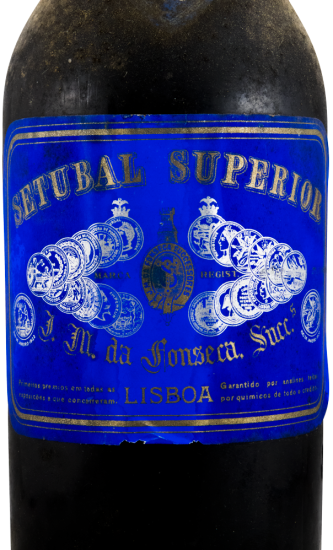 1918 Moscatel de Setúbal José Maria da Fonseca (rótulo danificado)