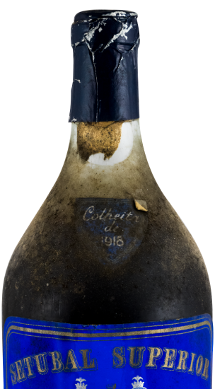 1918 Moscatel de Setúbal José Maria da Fonseca (rótulo danificado)