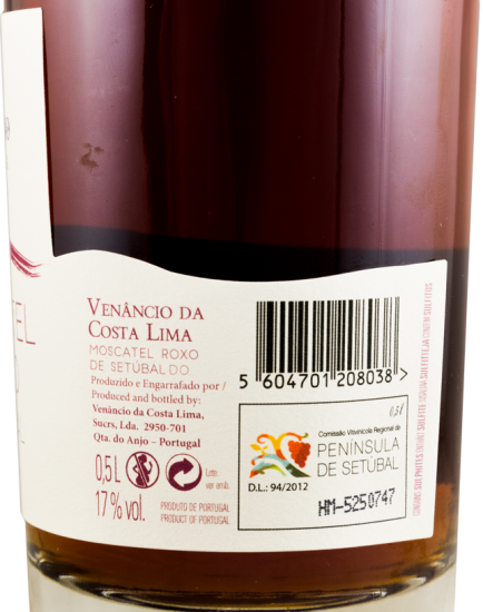 2013 Moscatel Roxo de Setúbal Venâncio da Costa Lima 50cl