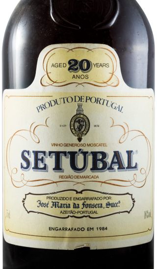 Moscatel de Setúbal José Maria da Fonseca 20 years (bottled in 1984)