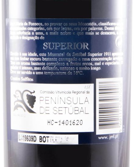1911 Moscatel de Setúbal José Maria da Fonseca Superior 50cl