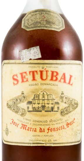 Moscatel de Setúbal José Maria da Fonseca 5 years (bottled in 1981)