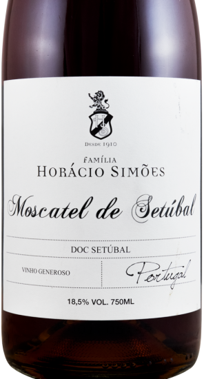 Moscatel de Setúbal Horácio Simões