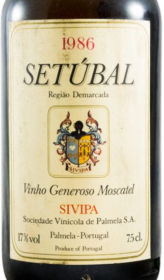 1986 Moscatel de Setúbal Sociedade Vinícola de Palmela