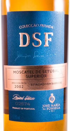 2002 Moscatel de Setúbal Domingos Soares Franco Armagnac Colecção Privada