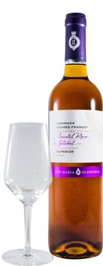 2002 Moscatel Roxo de Setúbal Domingos Soares Franco Colecção Privada c/Copo