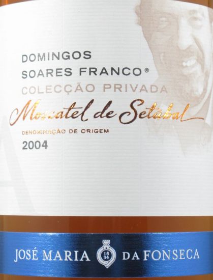 2004 Moscatel de Setúbal Domingos Soares Franco Armagnac Coleção Privada