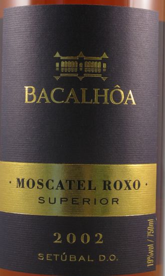 2002 Moscatel Roxo de Setúbal Bacalhôa Superior