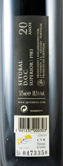 1983 Moscatel de Setúbal J.P. Superior 20 years 37.5cl