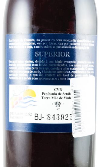 1965 Moscatel de Setúbal José Maria da Fonseca Superior 50cl