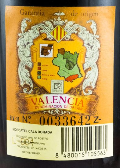 Moscatel Gran Reserva Cala Dorada Bodegas Vidal