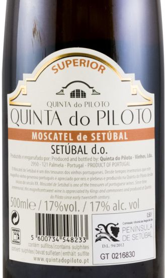 2012 Moscatel de Setúbal Quinta do Piloto Superior 50cl