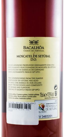 2011 Moscatel de Setúbal Bacalhôa