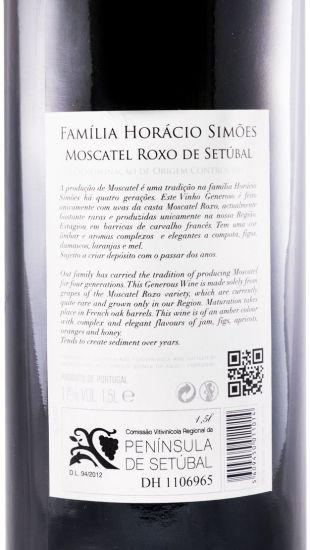 2012 Moscatel Roxo de Setúbal Horácio Simões 1,5L