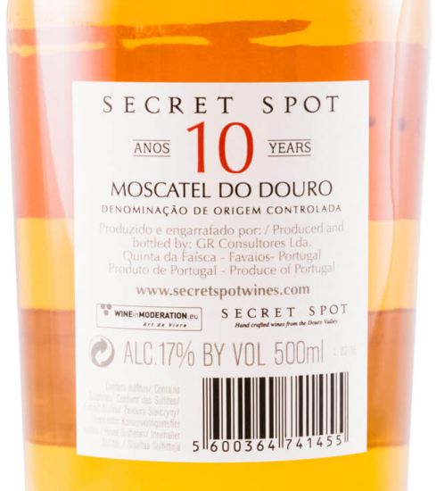Moscatel do Douro Secret Spot 10 anos 50cl